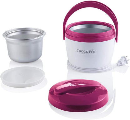 Crock-Pot SCCPLC200PK-NP Lunch Crock Food Warmer, Pink, 20oz