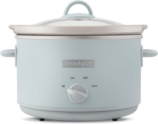 Crock-Pot® Manual Design Series 4.5 Quart Slow Cooker, Macaroon Blue