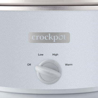 Crock-Pot® Manual Design Series 4.5 Quart Slow Cooker, Macaroon Blue