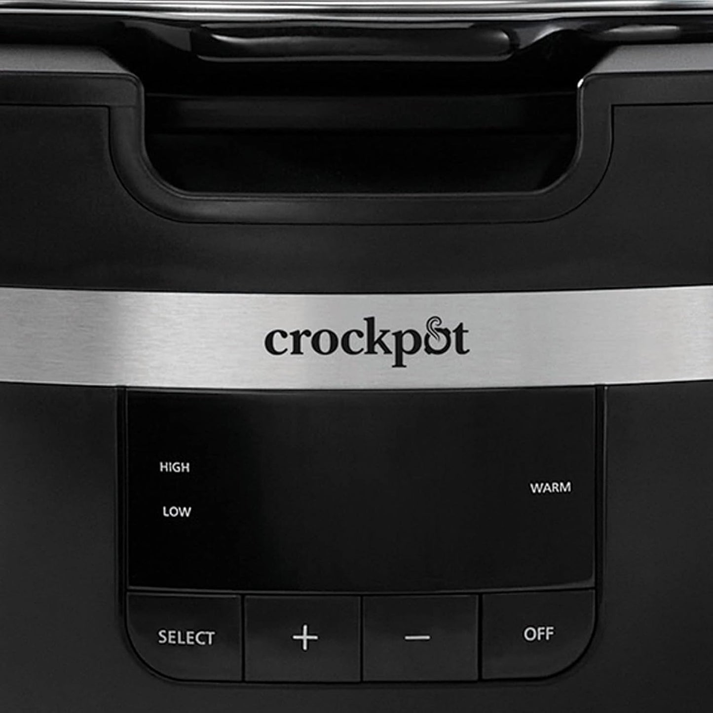 Crock-Pot Thermoshield Slow Cooker with Easy Carry Handles | 6 Quart Manual Slow Cooker, Black