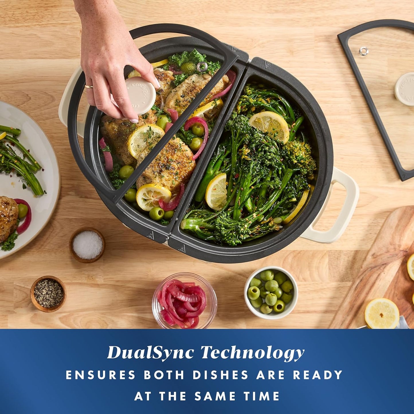 Crock-Pot MultiMeal Multicooker and Programmable Slow Cooker with Bake Function Oat Milk